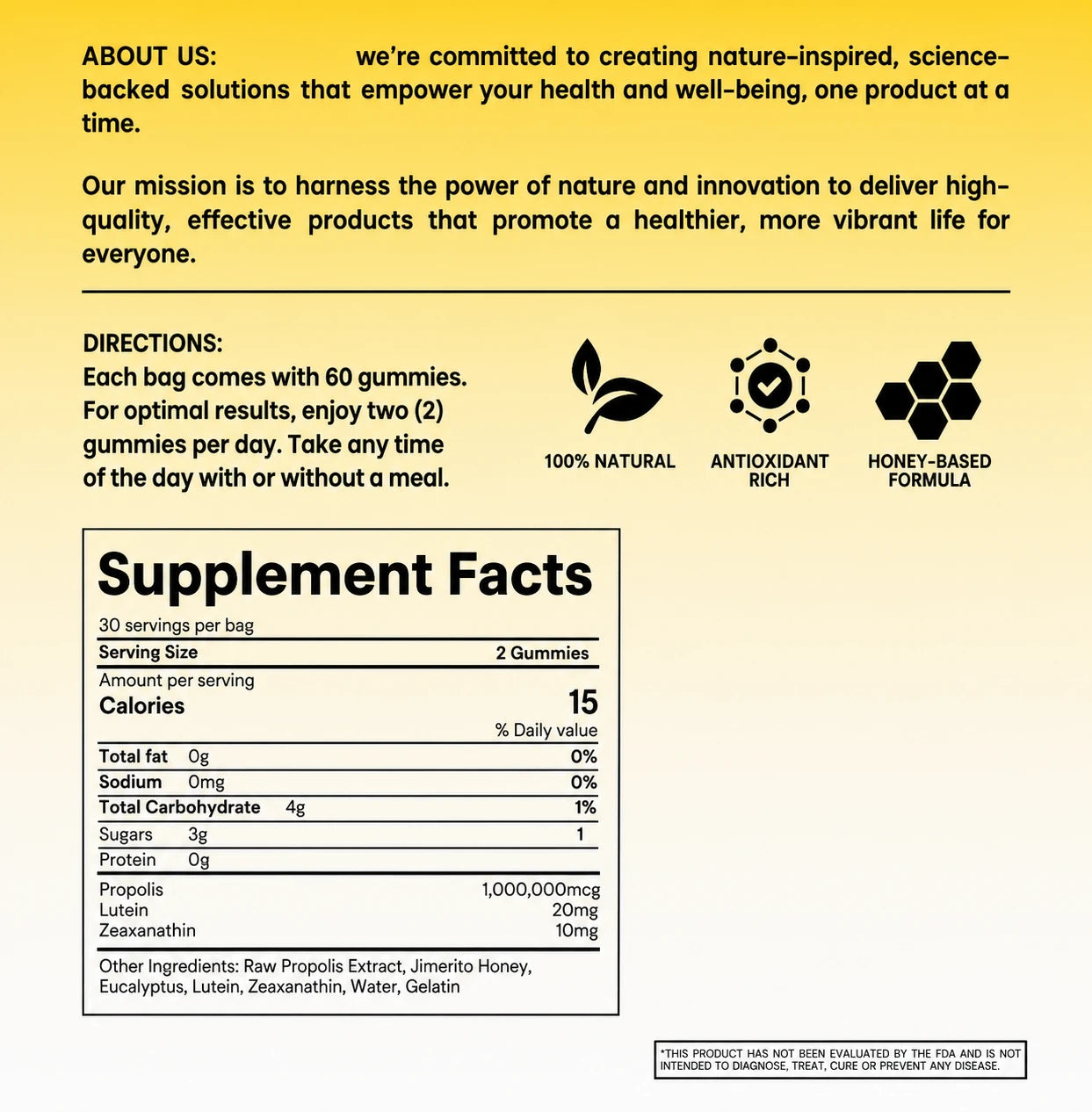 Optimal Vision Gummies